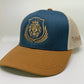 Denim & Gold Trucker Hat